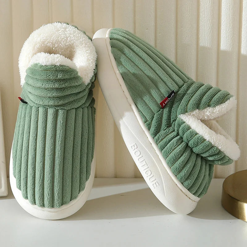Warme gevoerde pantoffels - afbeelding 5