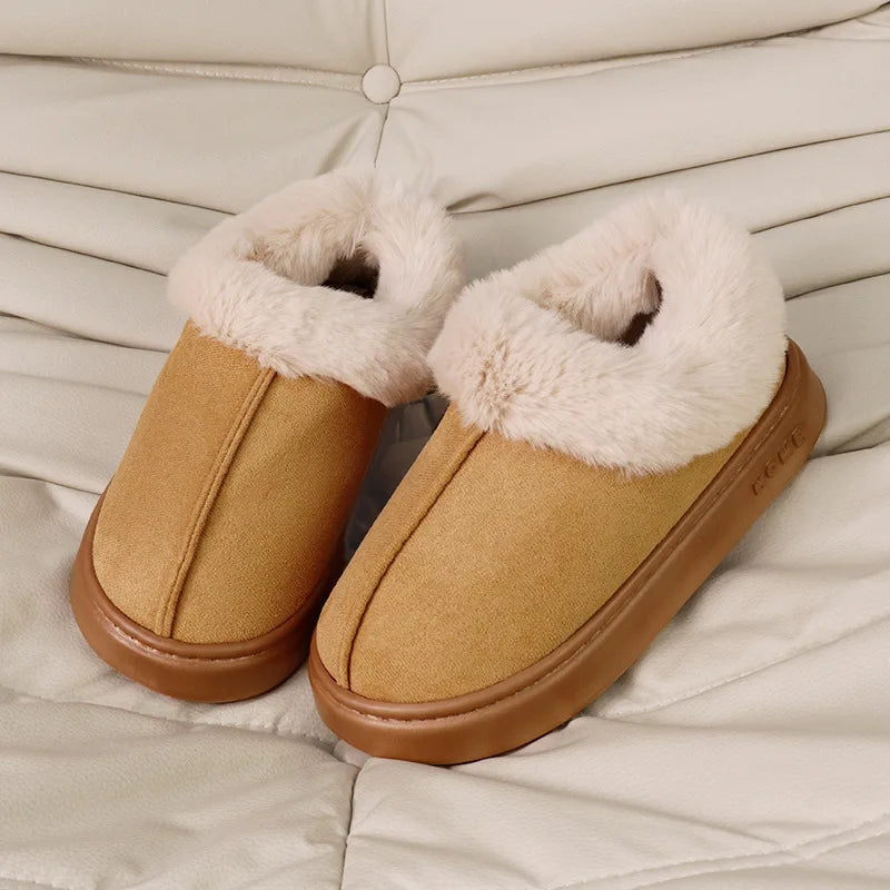 Pluche pantoffelboots voor dames - afbeelding 6