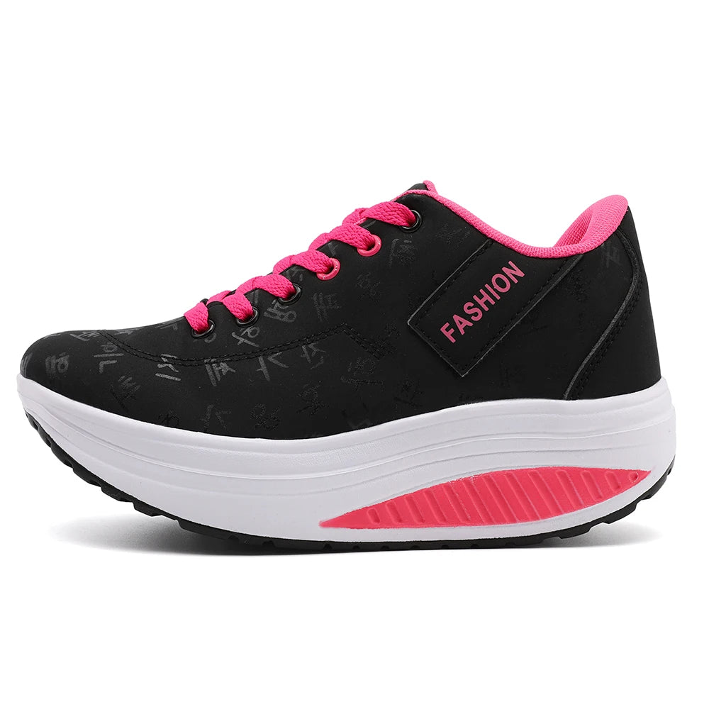 Damessneakers met sleehak - afbeelding 7