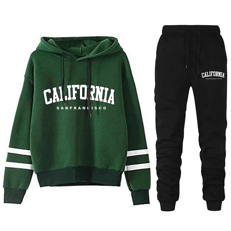 Gestreept hoodie-trainingspak - afbeelding 26