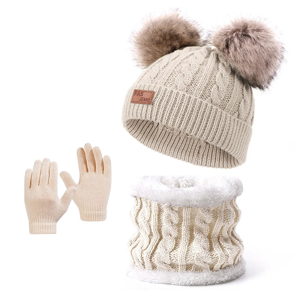 Kindermuts, sjaal en handschoenen - afbeelding 8