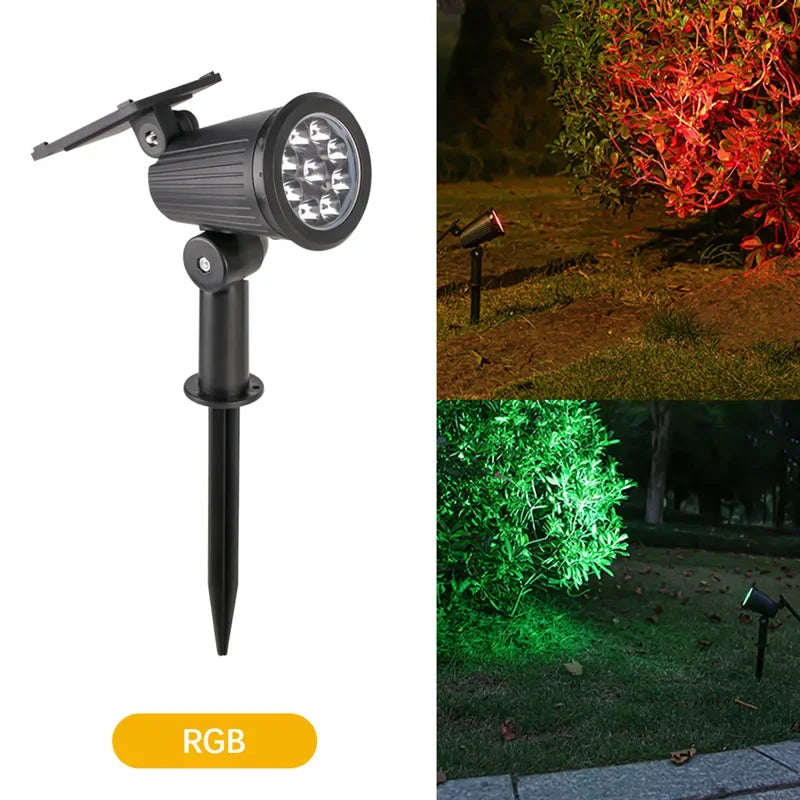 9 LED solar tuinspots