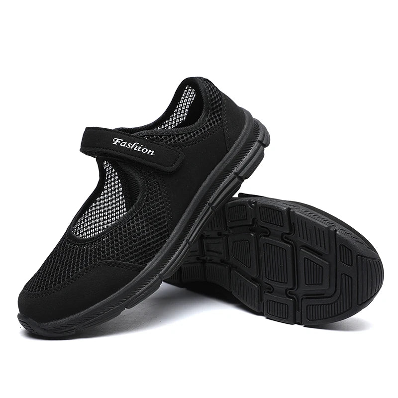 Damessneakers met klittenband - afbeelding 12