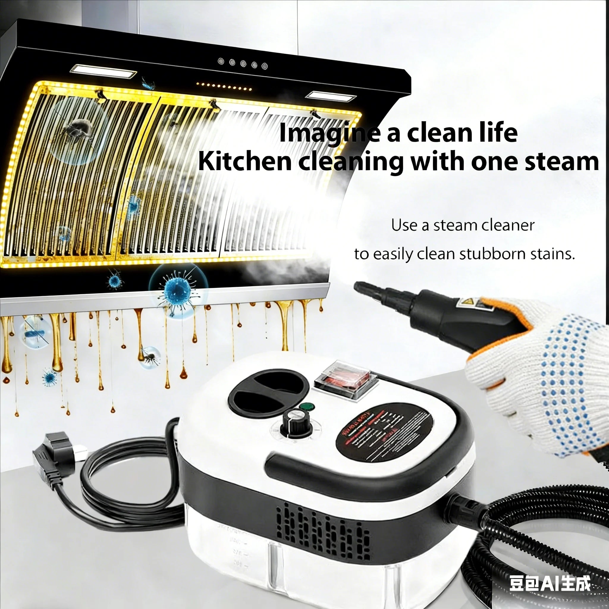 Multifunctionele stoomreiniger