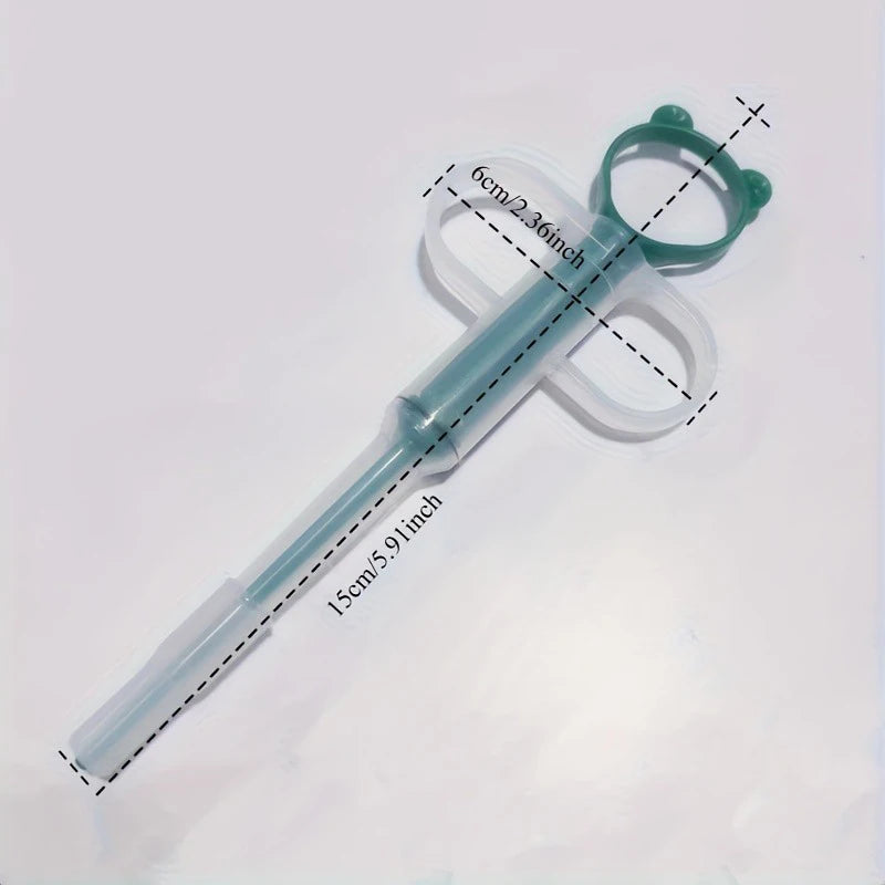 Pillendispenser met voedingsspuit voor huisdieren