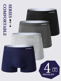 Comfortabele boxershorts 4 stuks