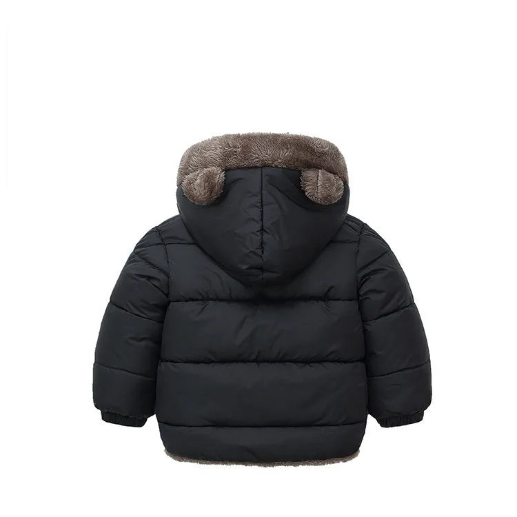 Kinderwinterjas met berenoortjes - afbeelding 11