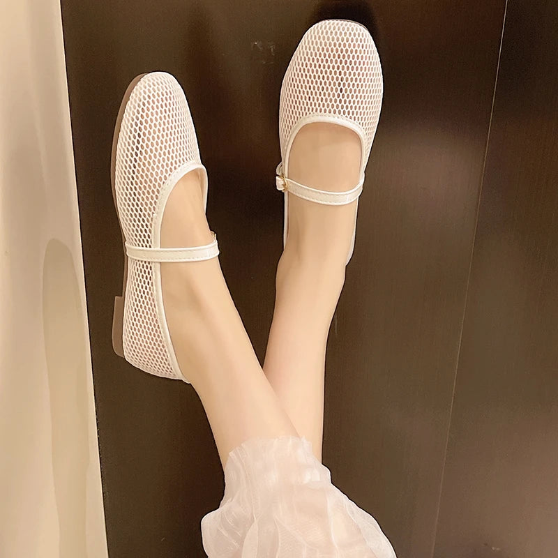 Luxe dames sandalen in Mary Jane-stijl