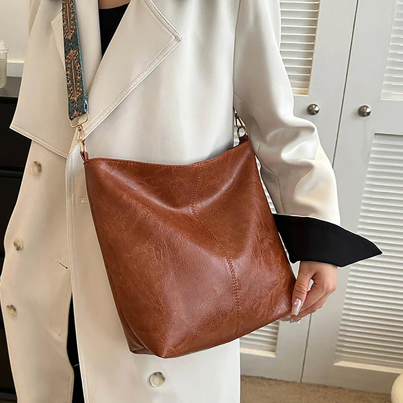 Vintage bucket bag - afbeelding 3
