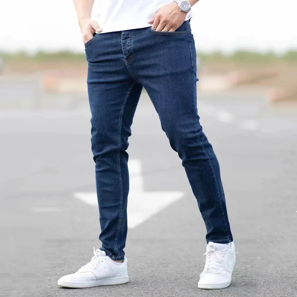 Skinny jeans met stretch - afbeelding 2