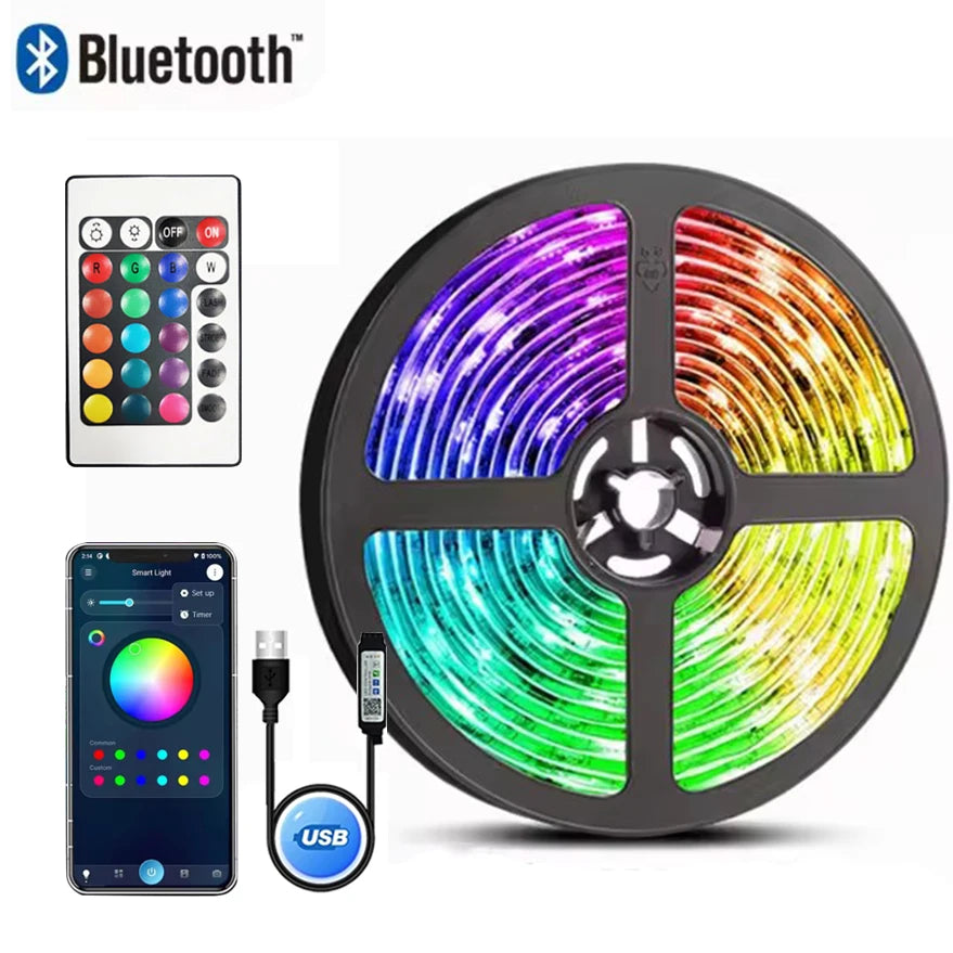 USB RGB LED-stripverlichting