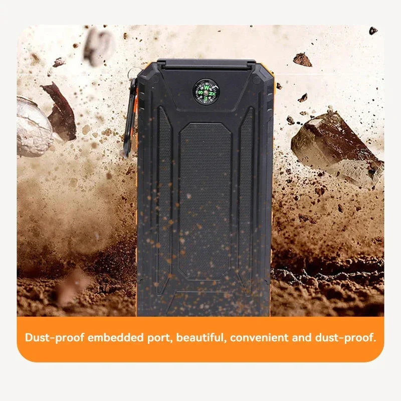 30000mAh draagbare solar powerbank