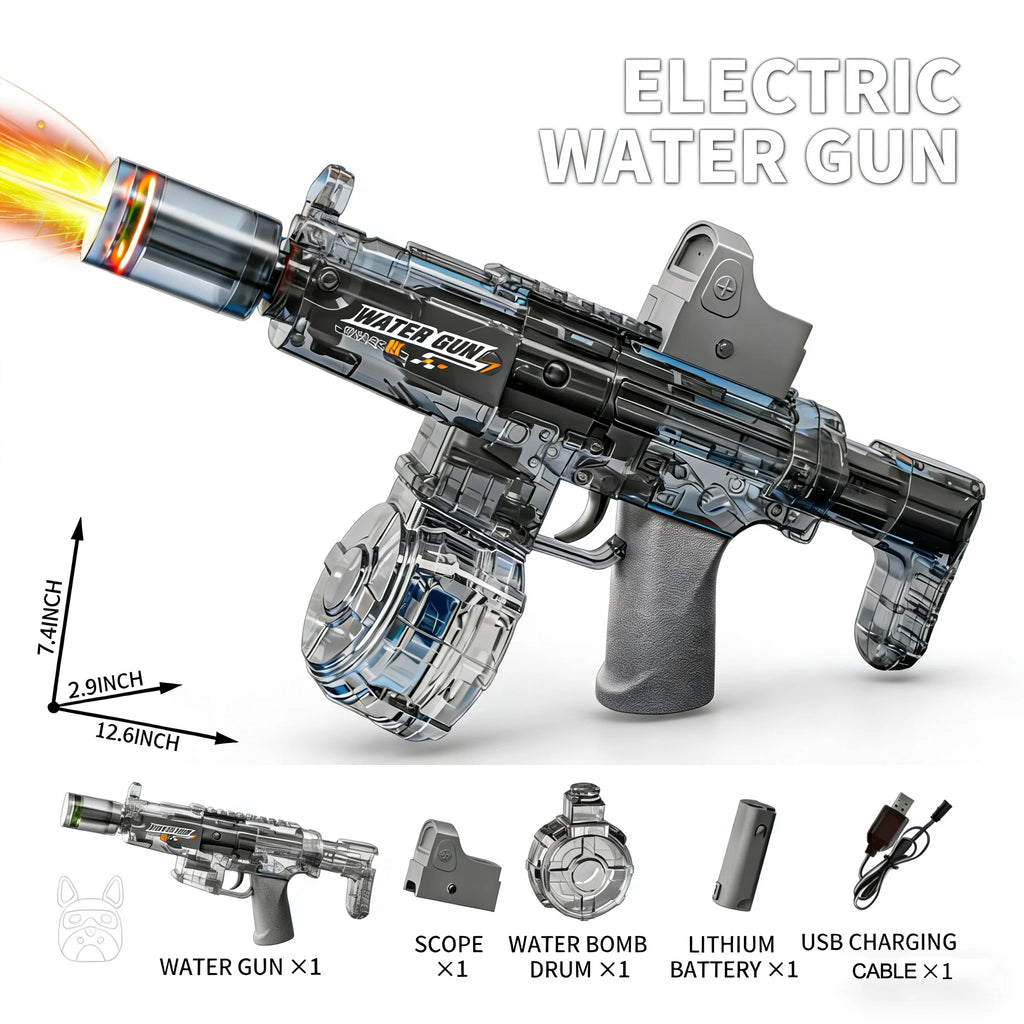 Elektrisch waterpistool met lichteffecten