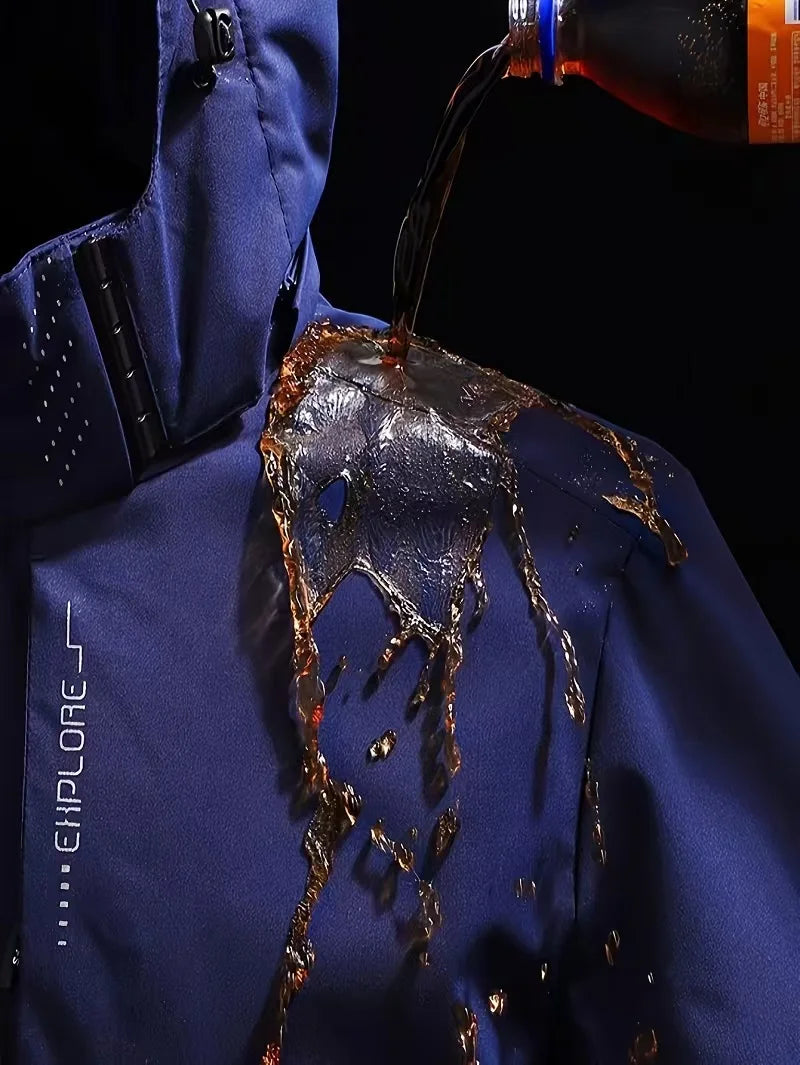Waterafstotende herenjas met capuchon - afbeelding 8