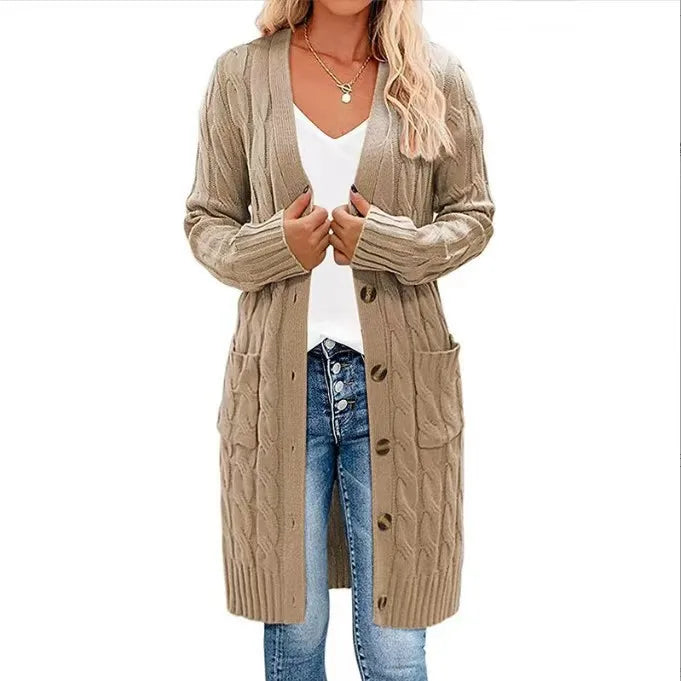Losvallend gebreid vest