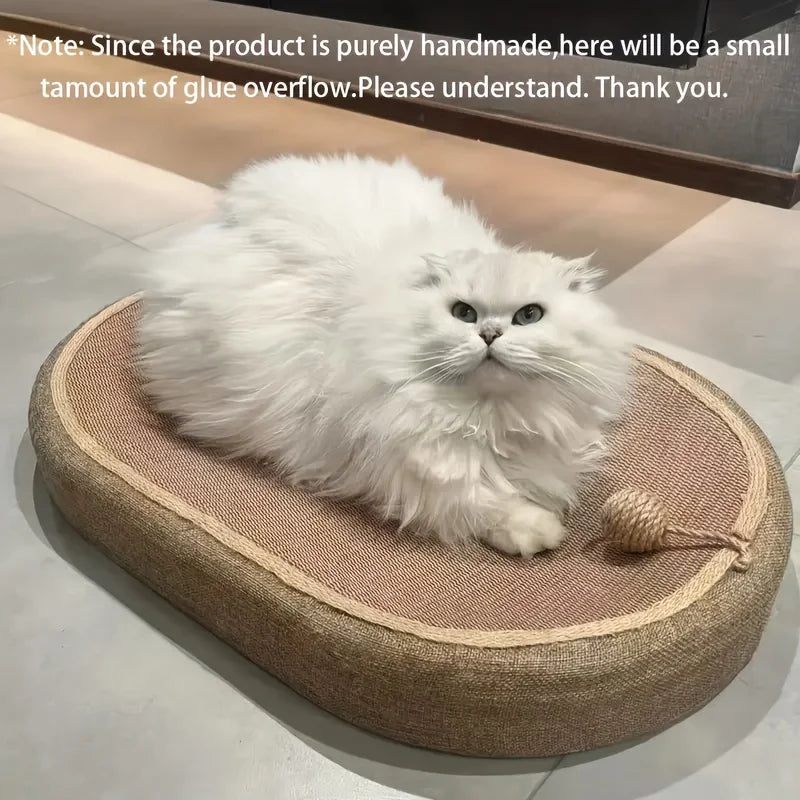 Duurzame kattenkrabpaal met speelbal