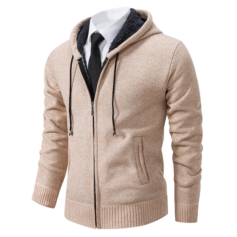Gebreid herenvest met fleece - afbeelding 31