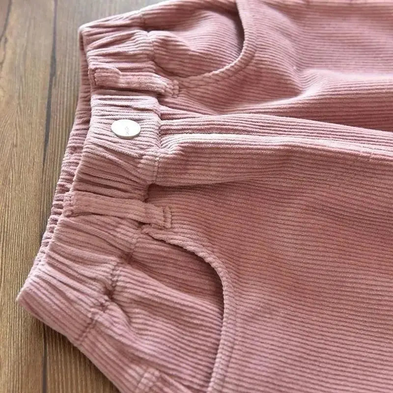 Gevoerde corduroy kinderbroek - afbeelding 13