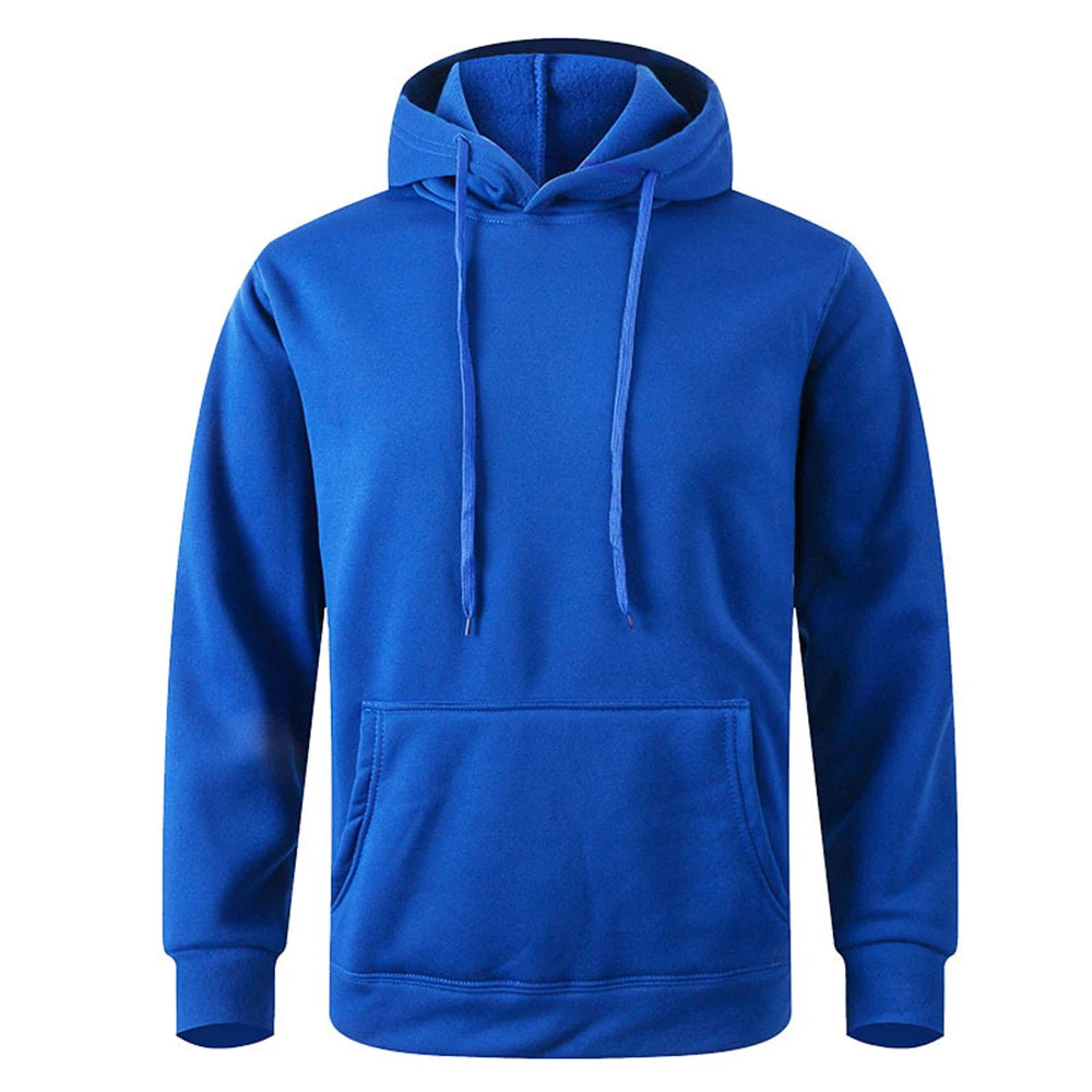 Basic hoodie met buidelzak - afbeelding 6