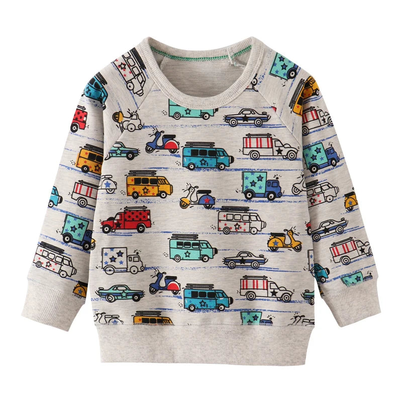 Kindersweater met vrolijke print - afbeelding 16