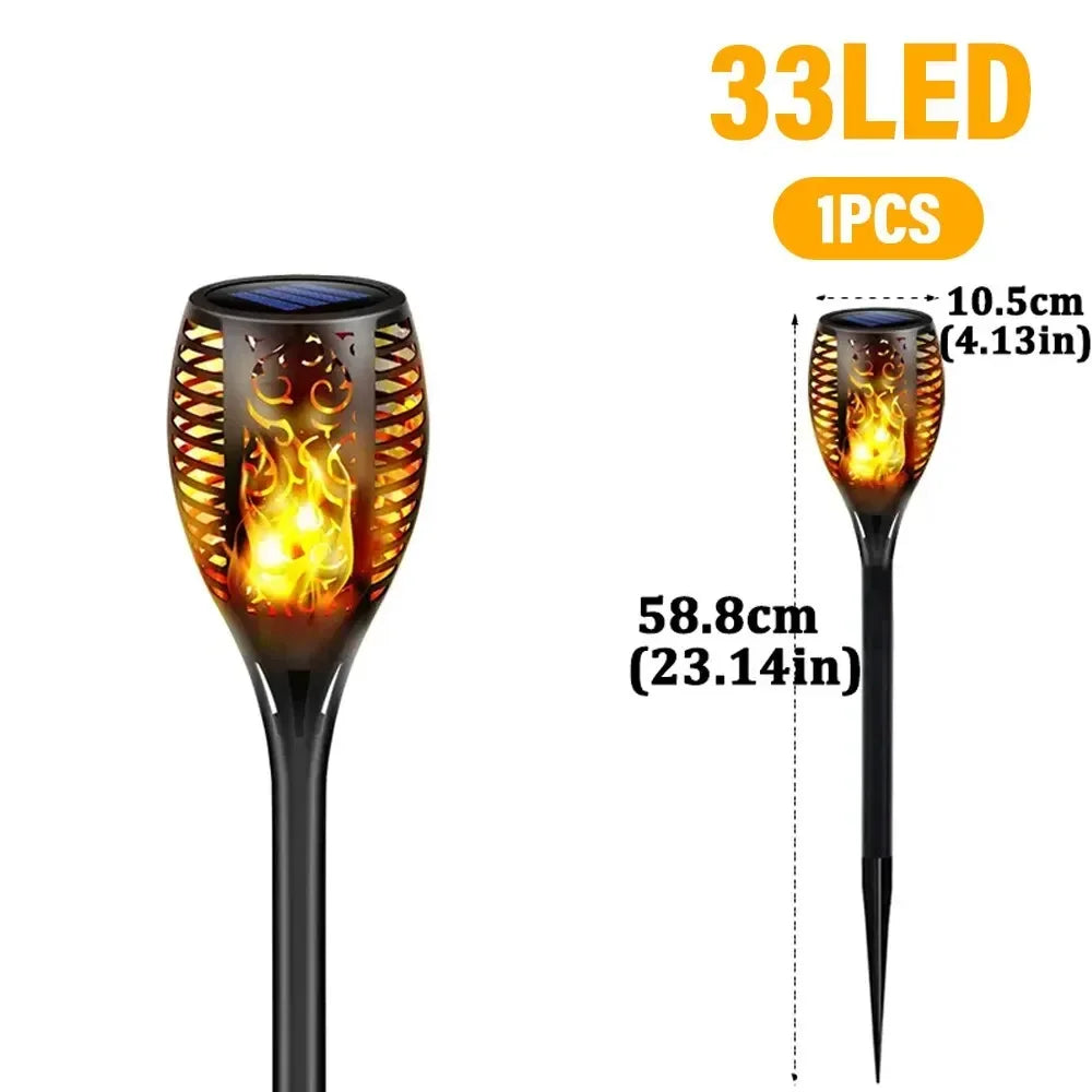 Solar fakkellampen voor de tuin