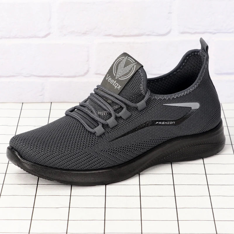 Lichte herensneakers met veters - afbeelding 5