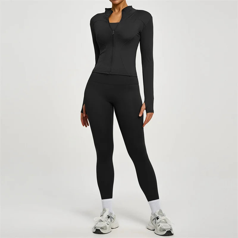 Sportset met vest en legging