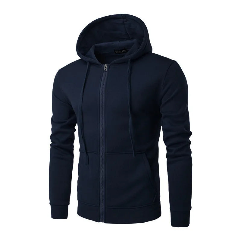 Herenhoodie met schuine rits - afbeelding 17