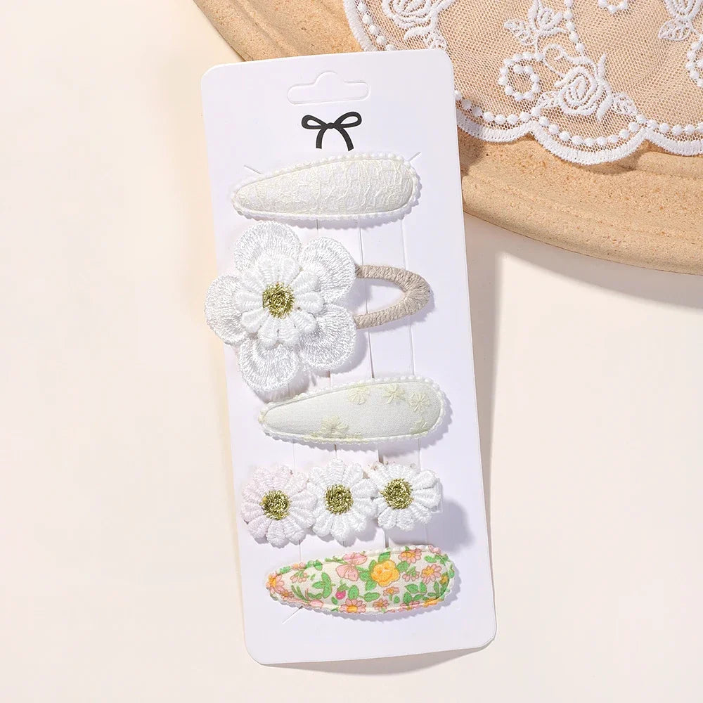 5-delige BB haarclips set voor meisjes