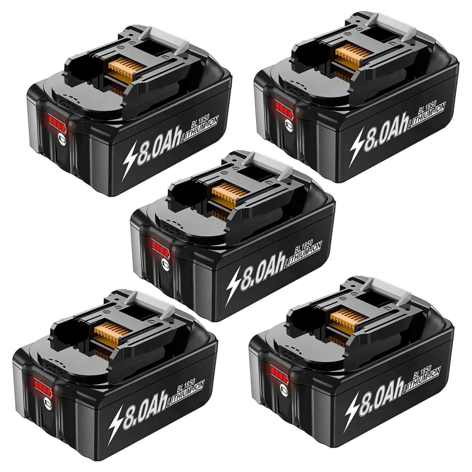 Vervangende Accu 8000mAh voor Makita 18V (met lader)