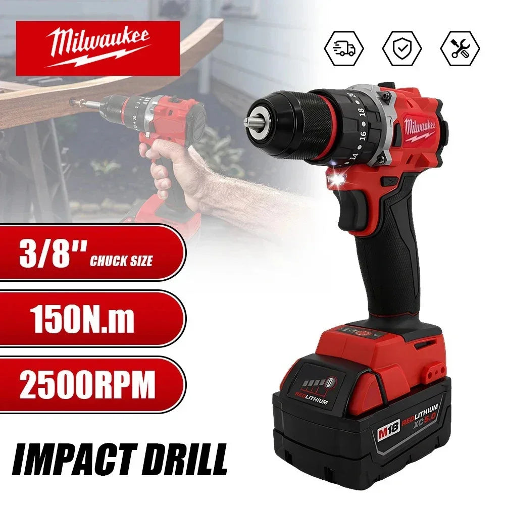 Milwaukee Slagmoersleutel 1/2" 18V Brushless