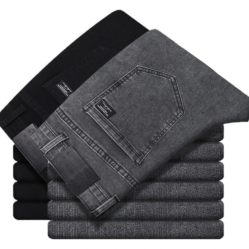 Rechte jeans met stretch - afbeelding 2