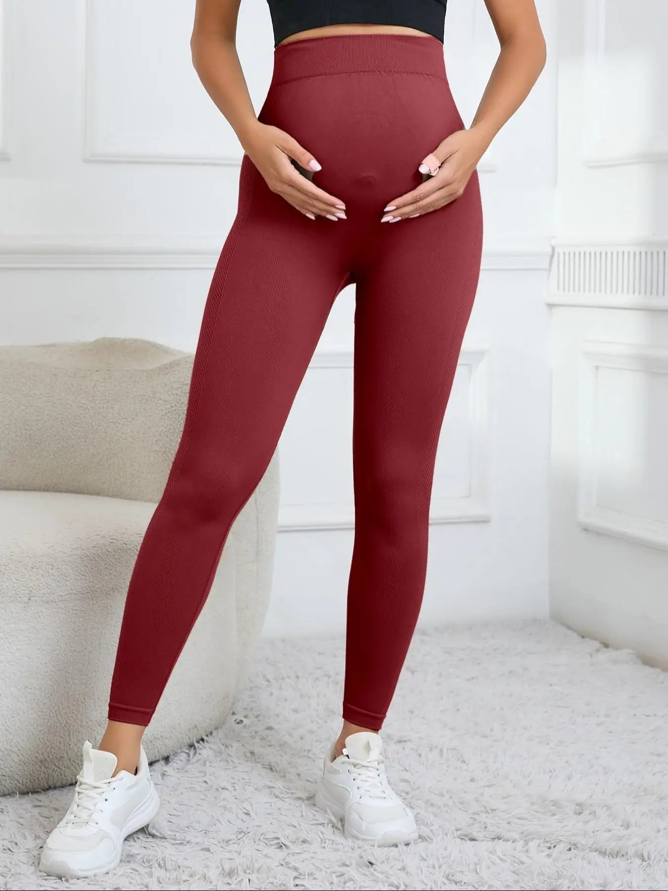 Zwangerschap yoga broek sportleggings
