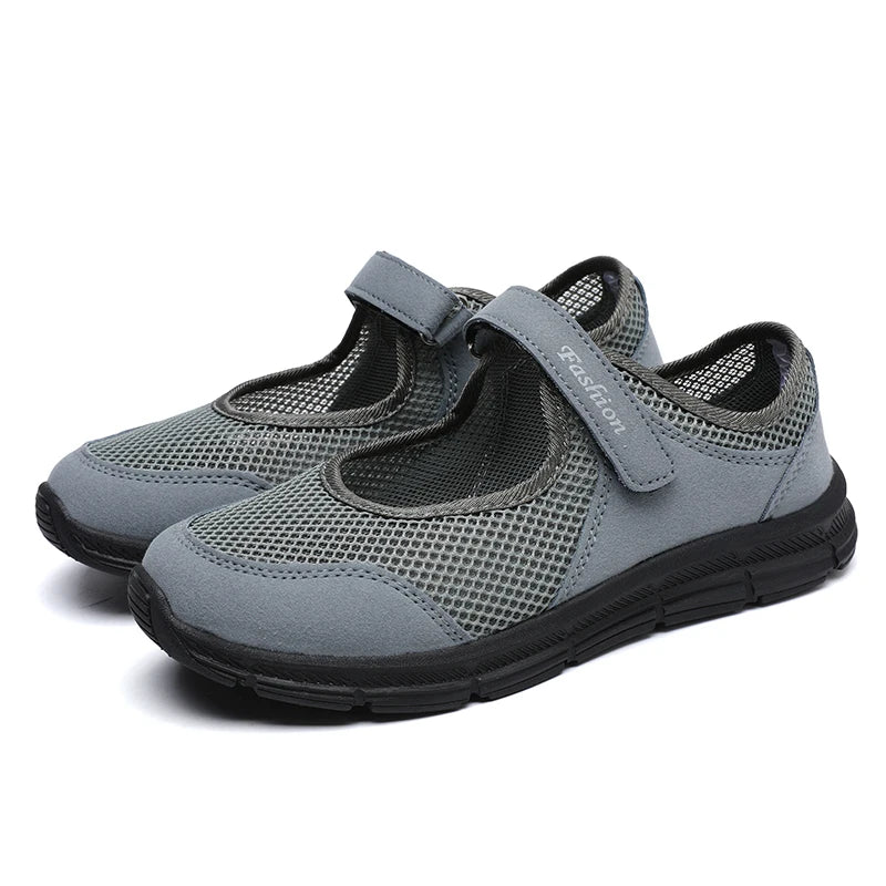Damessneakers met klittenband - afbeelding 18