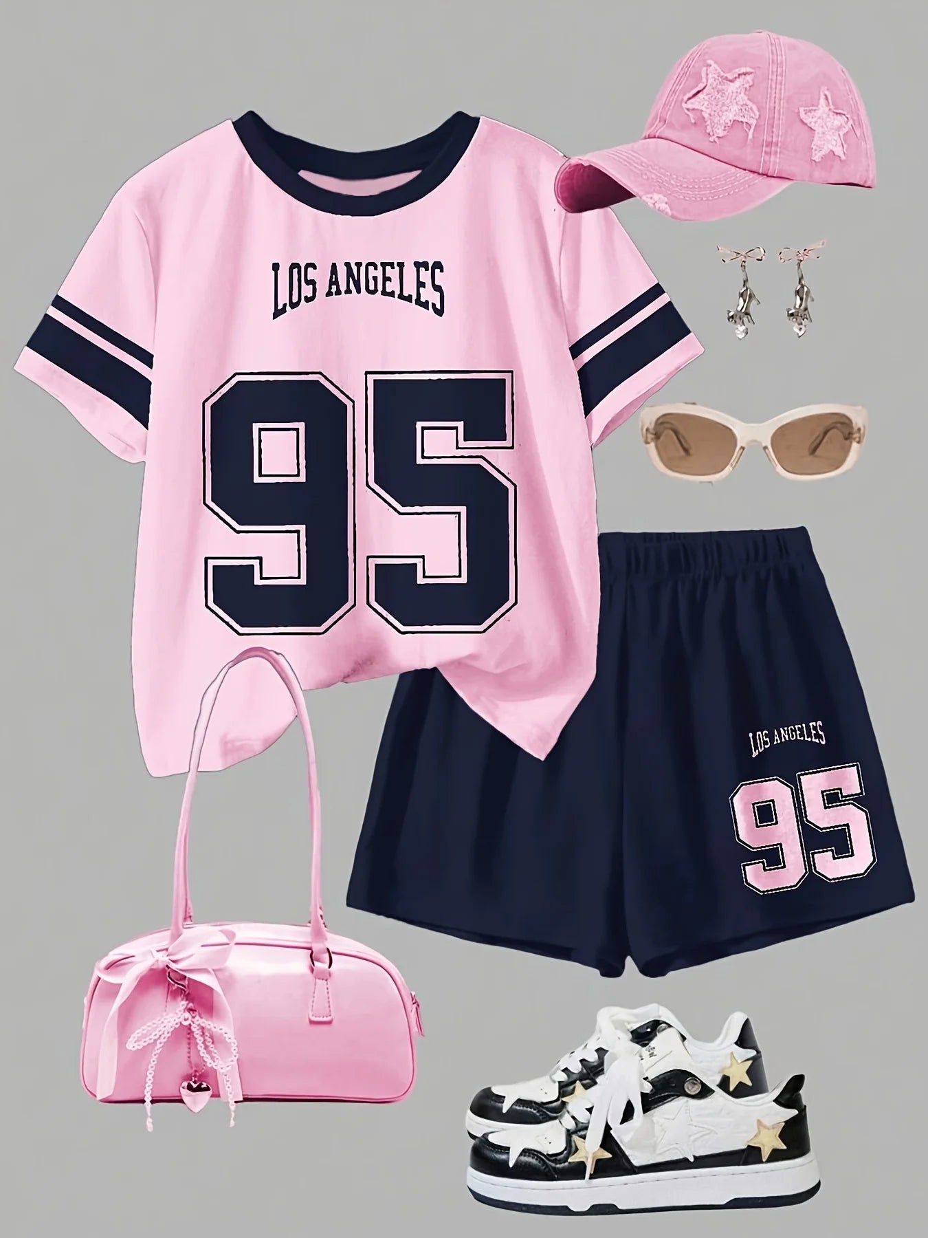 2-delige meisjes sportset