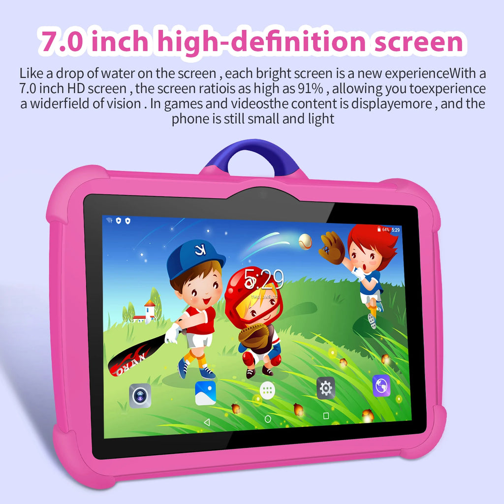 Kindertablet 7 inch met leerapps (Android)