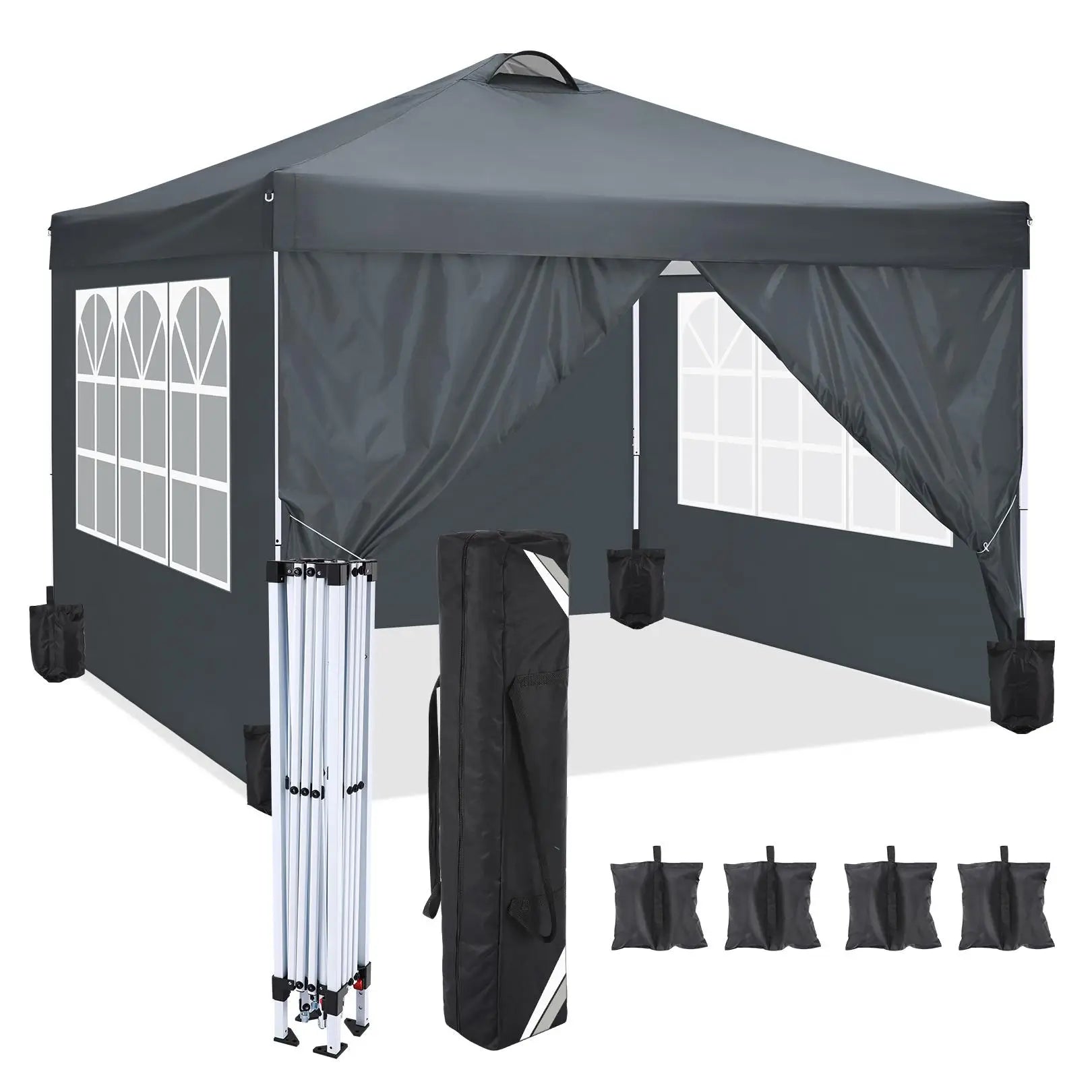 10x10 Pop Up Canopy Tent met zijwanden