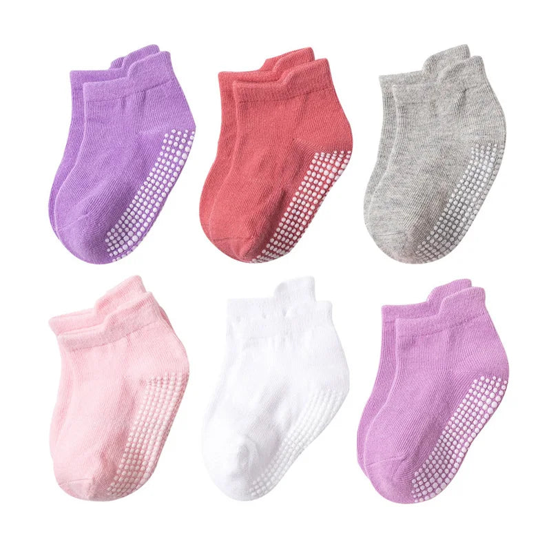 Antislip kindersokken (6 paar)