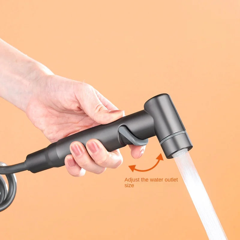 Hygiënische bidet handdouche met dubbele aansluiting