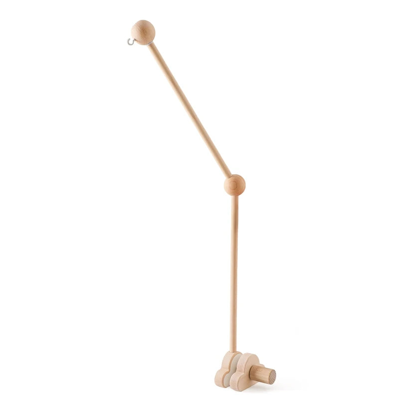 Houten mobile voor boven het bedje