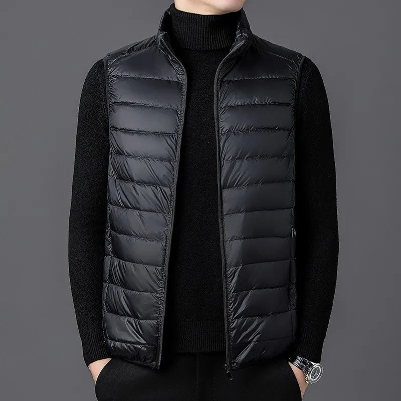 Lichtgewicht herenbodywarmer