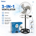 3-in-1 Metalen Ventilator XL
