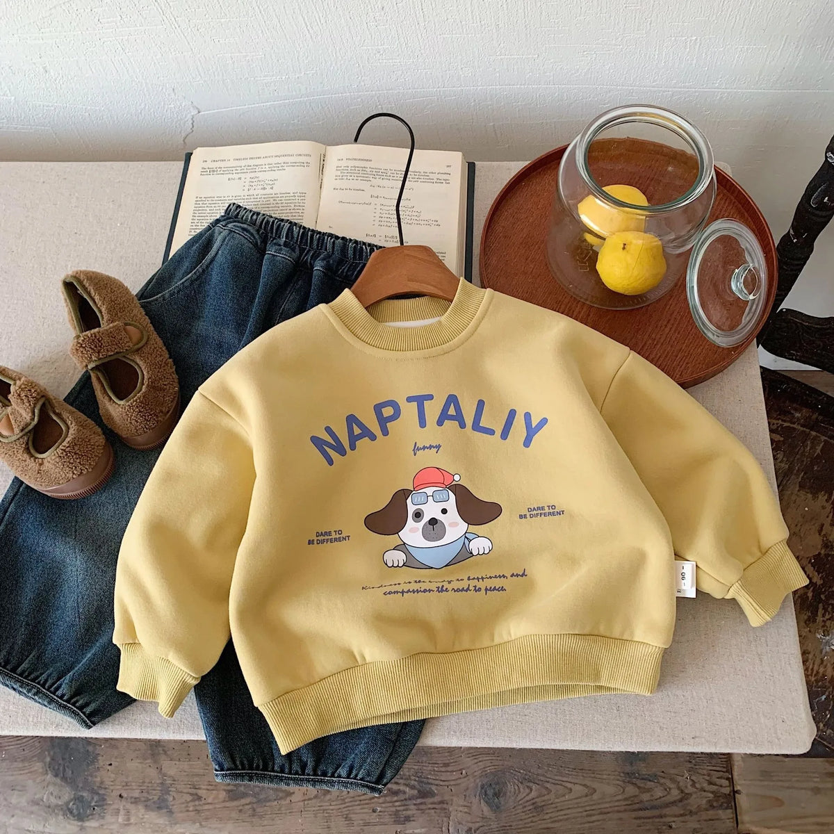 Kindersweater met teddyvoering - afbeelding 13