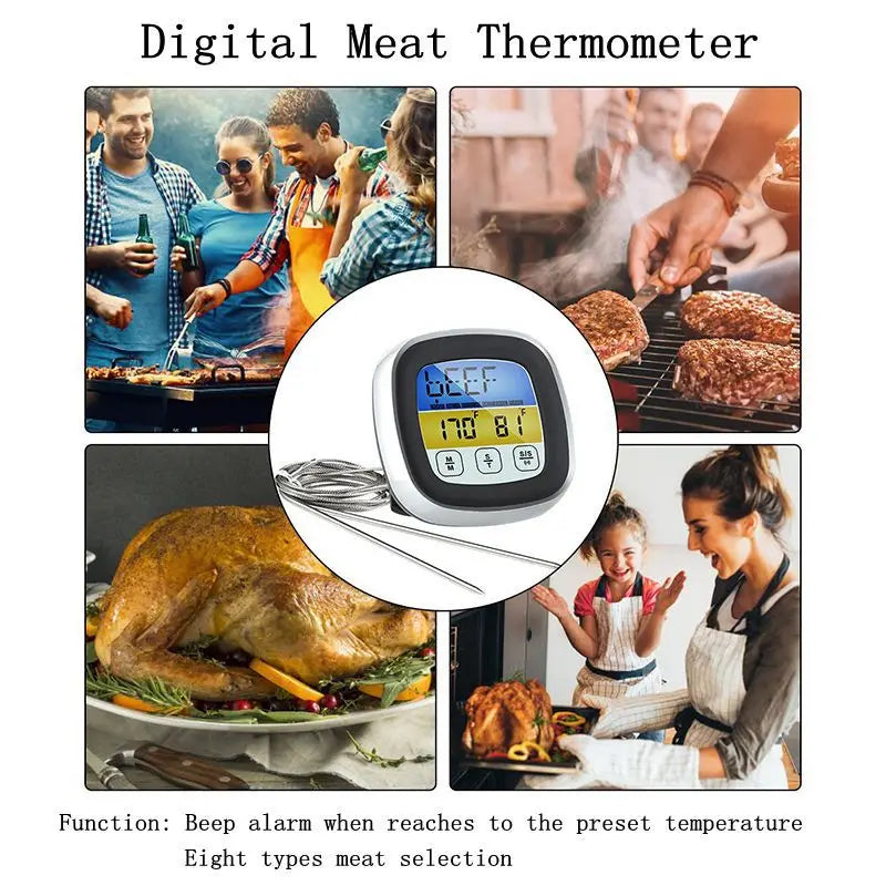 Digitale keuken- en BBQ-thermometer