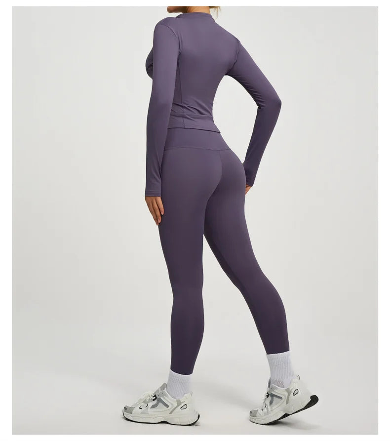 Sportset met vest en legging - afbeelding 7