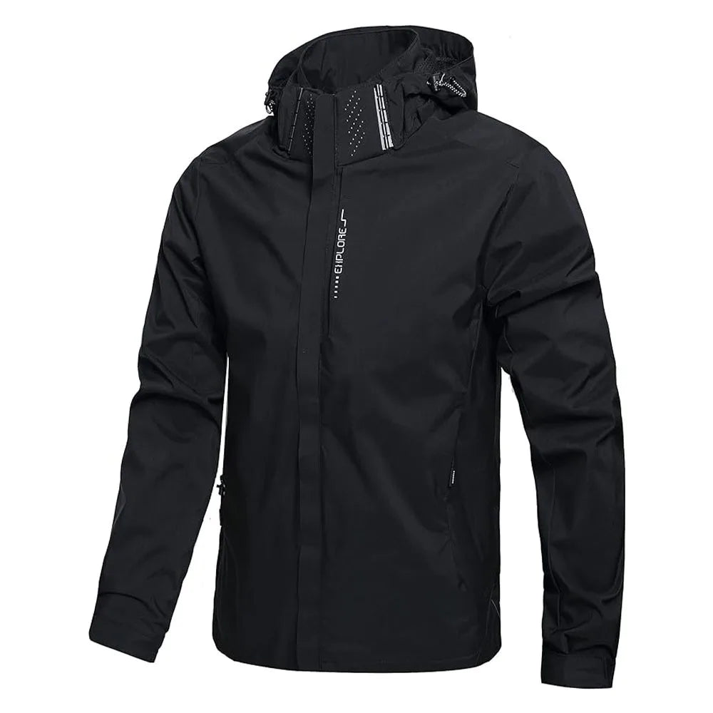 Waterafstotende herenjas met capuchon - afbeelding 13