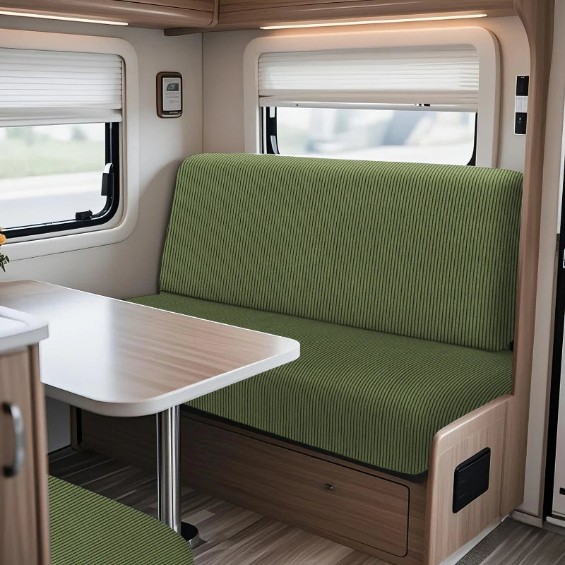 Gestreepte Kussenhoezen voor Camper Bank (2-delig)