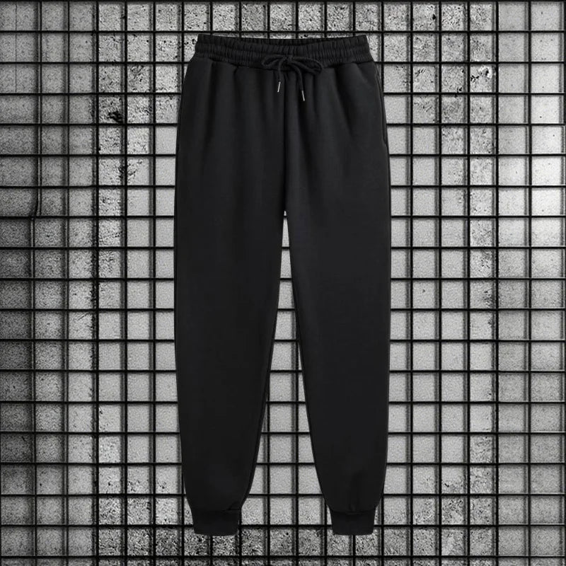 Effen joggingpak met hoodie - afbeelding 14