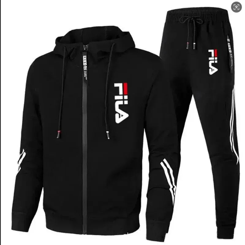 Sportief trainingspak met rits