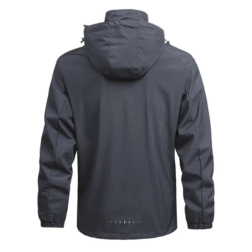 Waterafstotende herenjas met capuchon - afbeelding 23